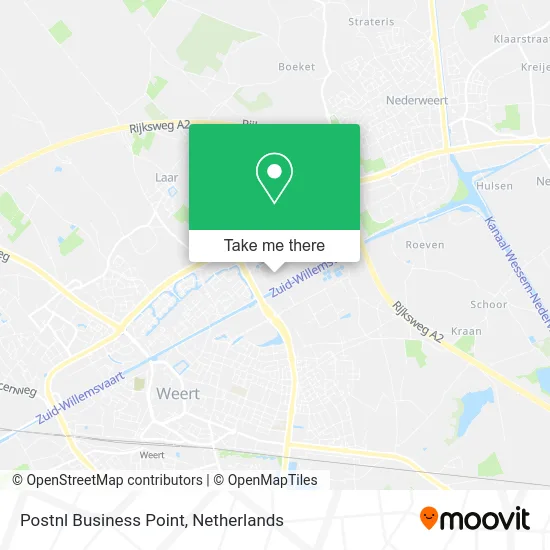 Postnl Business Point map