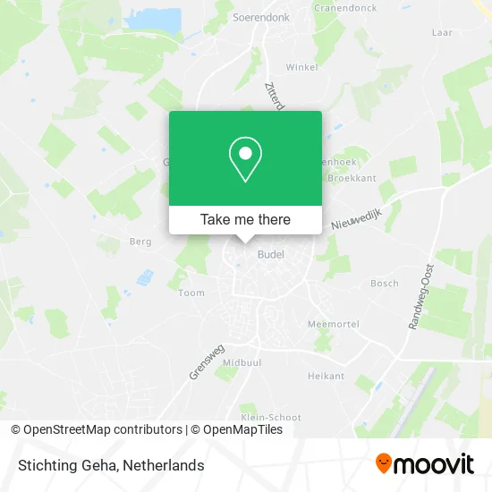 Stichting Geha map