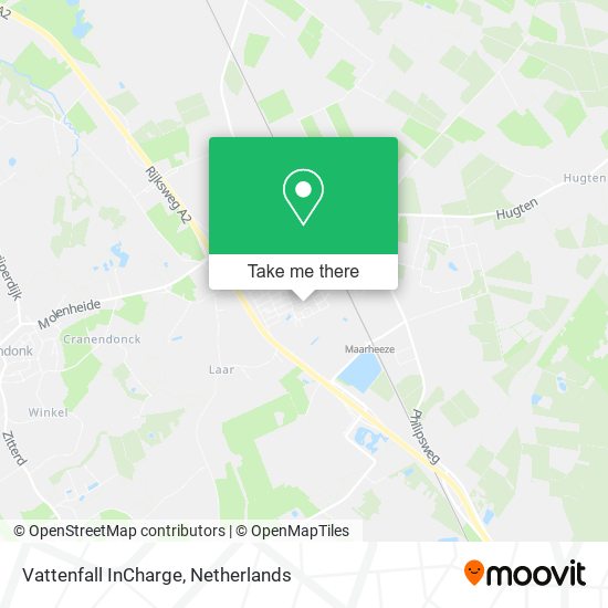 Vattenfall InCharge map