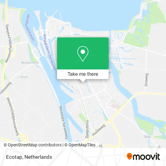 Ecotap map