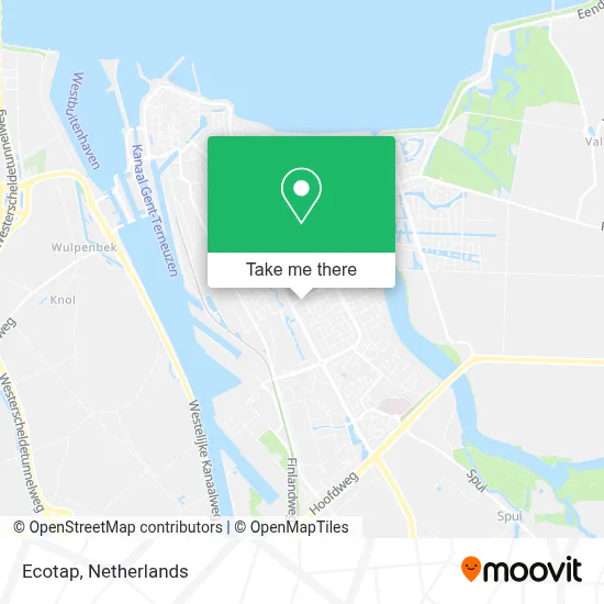 Ecotap map