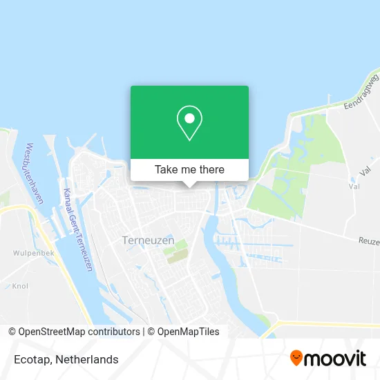 Ecotap map
