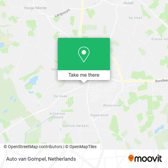 Auto van Gompel map