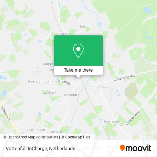 Vattenfall InCharge map