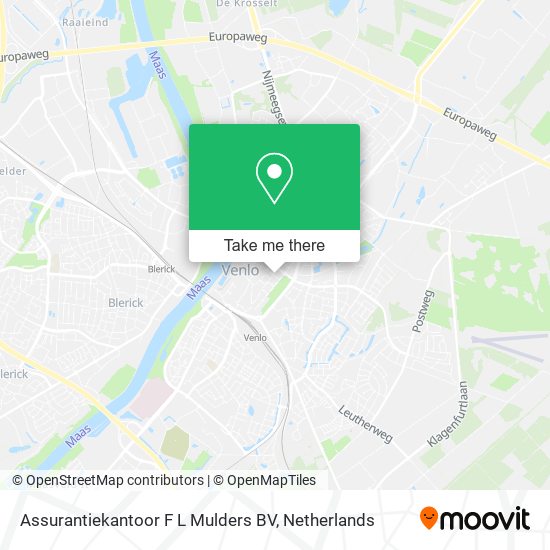 Assurantiekantoor F L Mulders BV map
