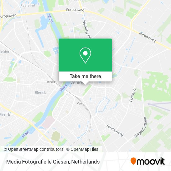 Media Fotografie le Giesen map