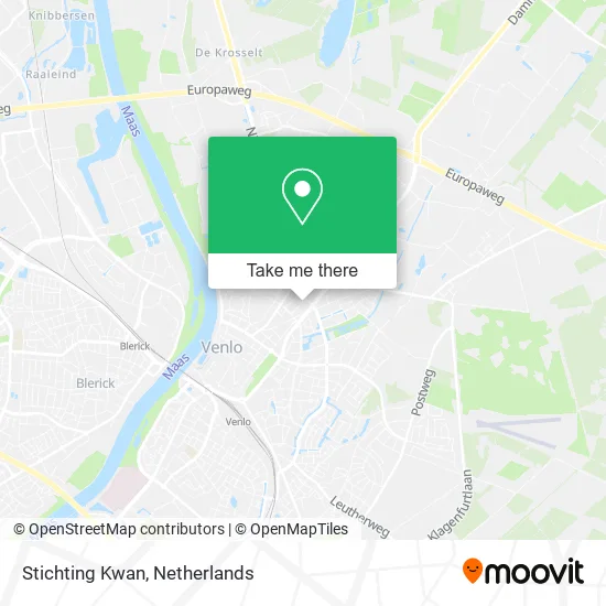 Stichting Kwan map