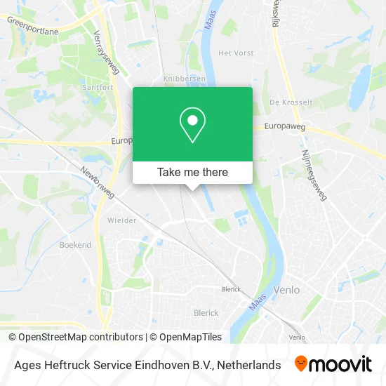 Ages Heftruck Service Eindhoven B.V. map