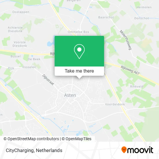 CityCharging map