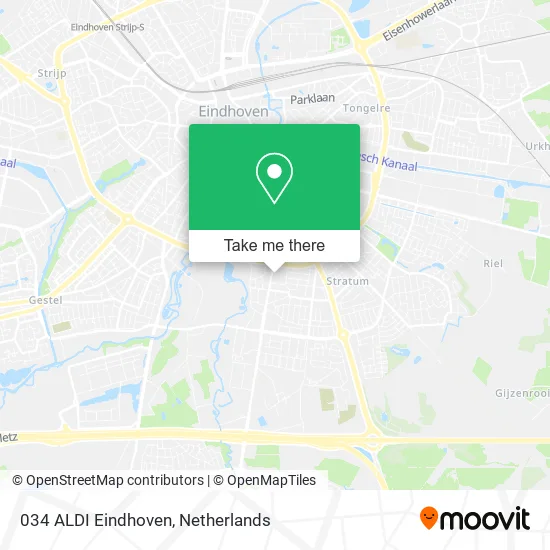 034 ALDI Eindhoven map