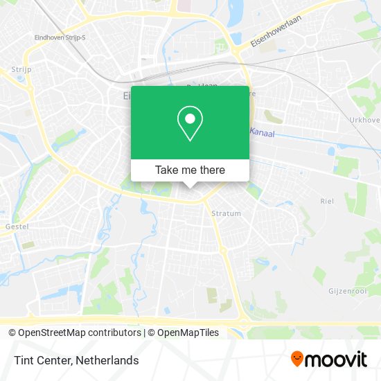 Tint Center map