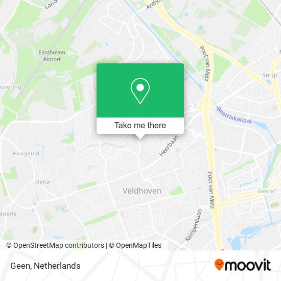 Geen map