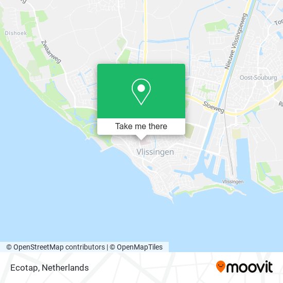 Ecotap map