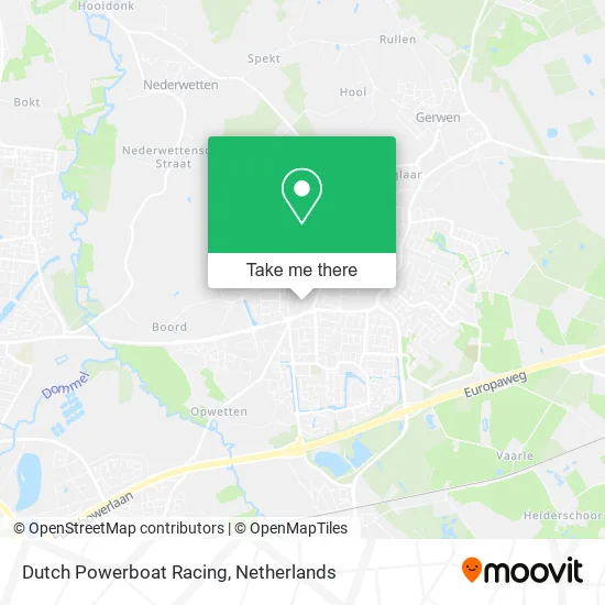 Dutch Powerboat Racing map