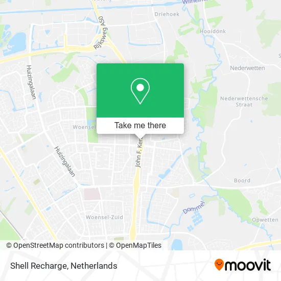 Shell Recharge map