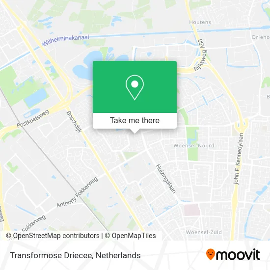 Transformose Driecee map