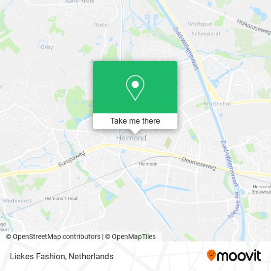 Liekes Fashion map