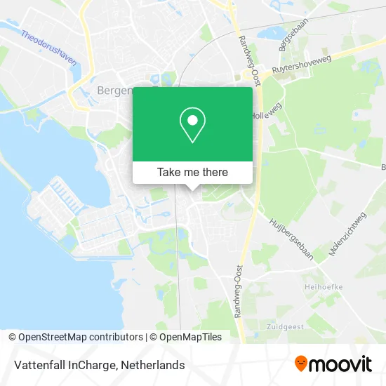 Vattenfall InCharge map