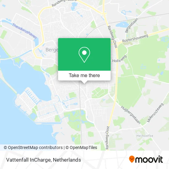 Vattenfall InCharge map