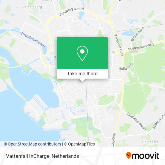 Vattenfall InCharge map