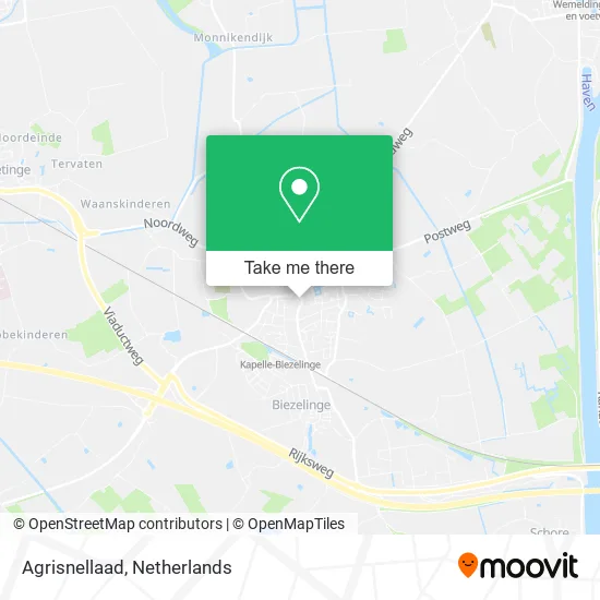 Agrisnellaad map