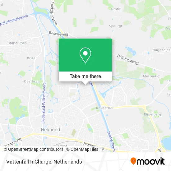 Vattenfall InCharge map