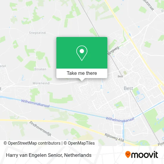 Harry van Engelen Senior map