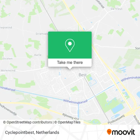 Cyclepointbest map