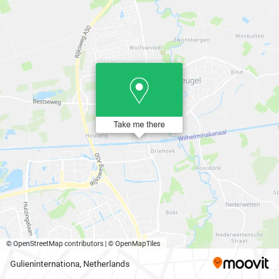 Gulieninternationa map