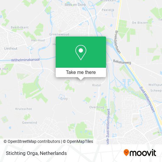 Stichting Orga map