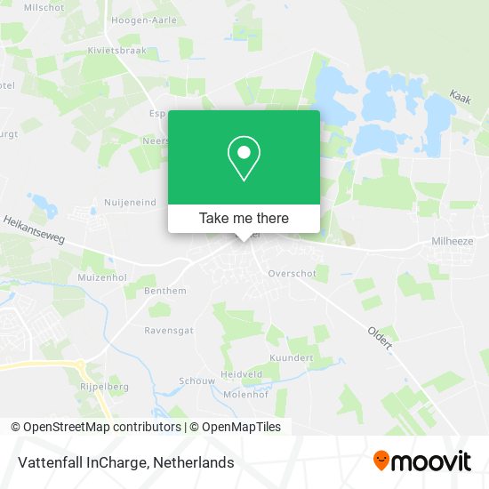 Vattenfall InCharge map