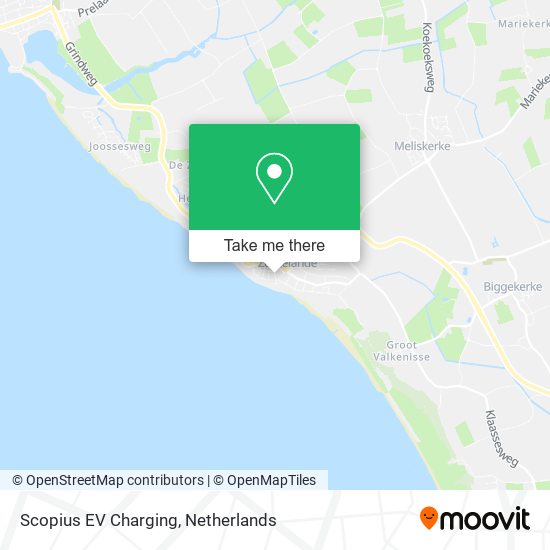 Scopius EV Charging map