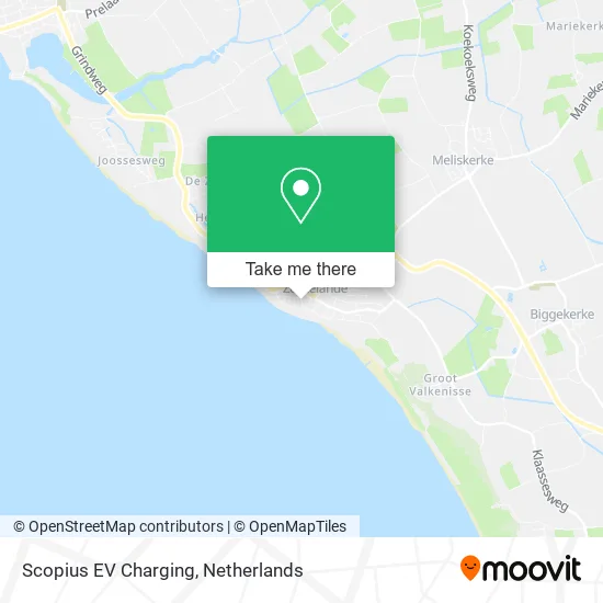 Scopius EV Charging map