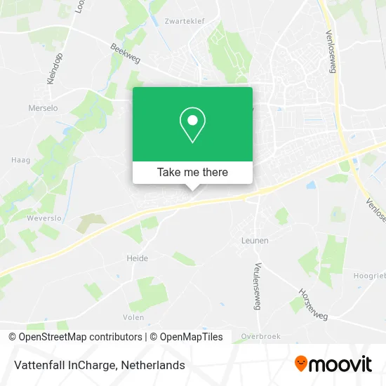 Vattenfall InCharge Karte