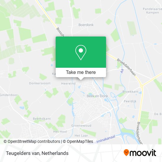 Teugelders van map