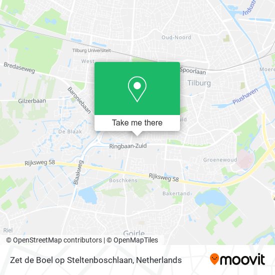 Zet de Boel op Steltenboschlaan Karte