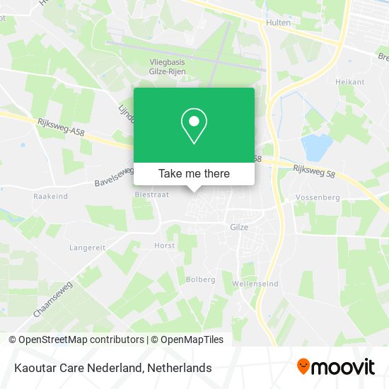 Kaoutar Care Nederland map