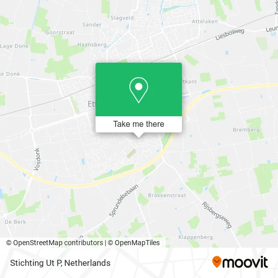 Stichting Ut P map