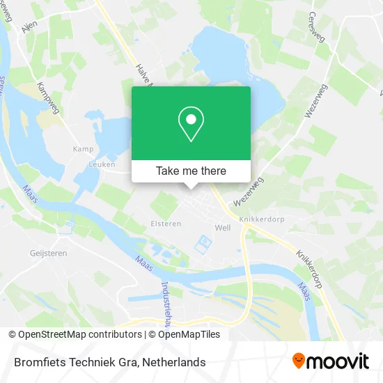 Bromfiets Techniek Gra Karte