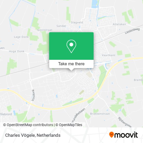 Charles Vögele map