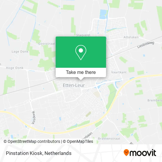 Pinstation Kiosk map