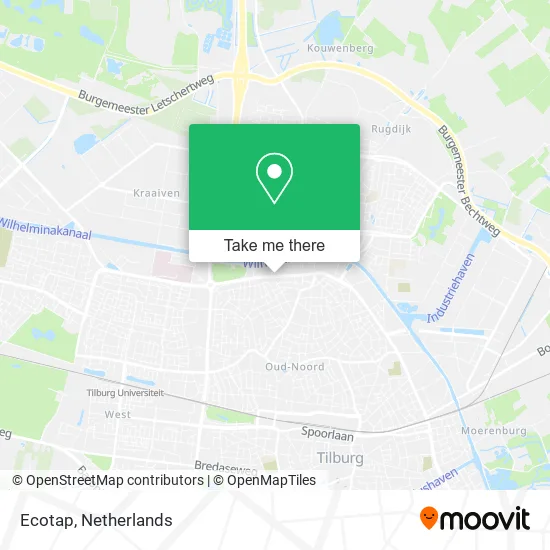 Ecotap map