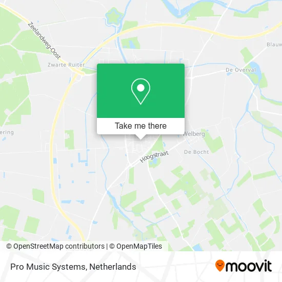 Pro Music Systems map