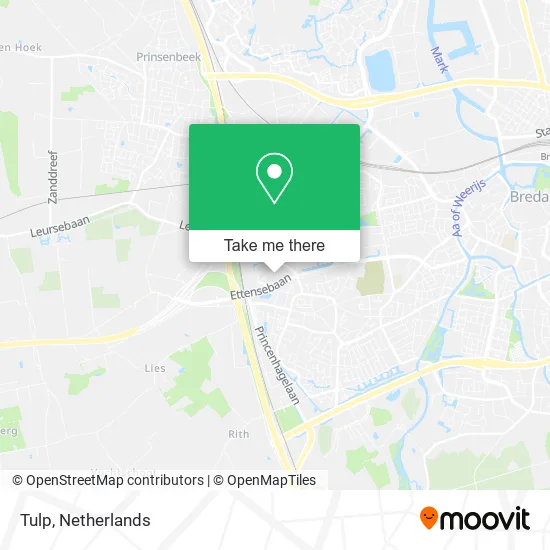 Tulp map
