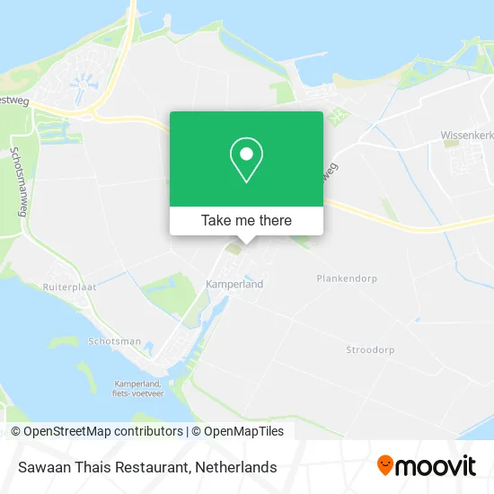 Sawaan Thais Restaurant map