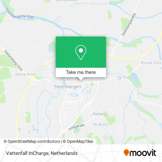 Vattenfall InCharge map