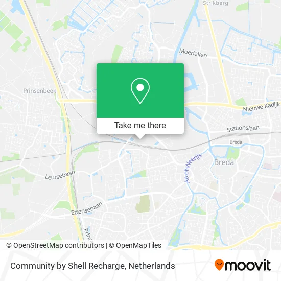 Community by Shell Recharge map