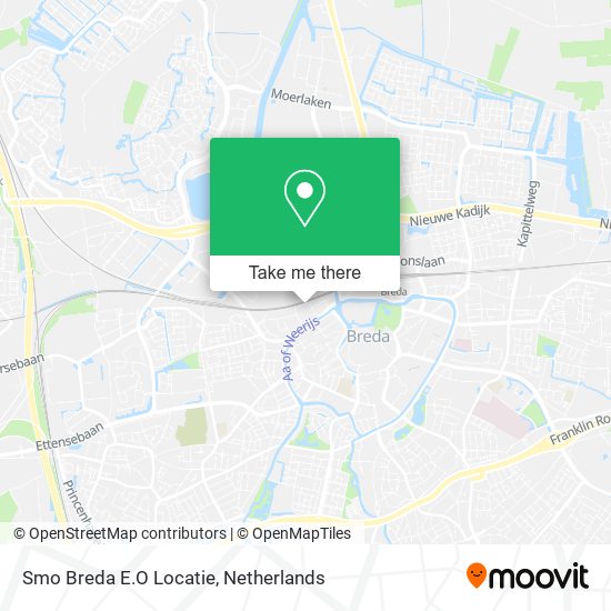 Smo Breda E.O Locatie map