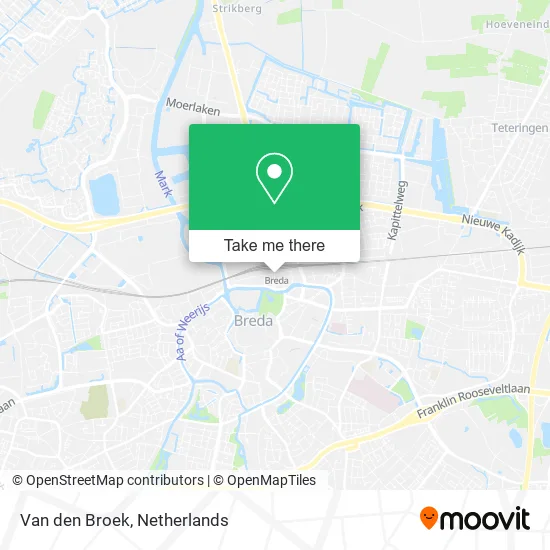 Van den Broek map