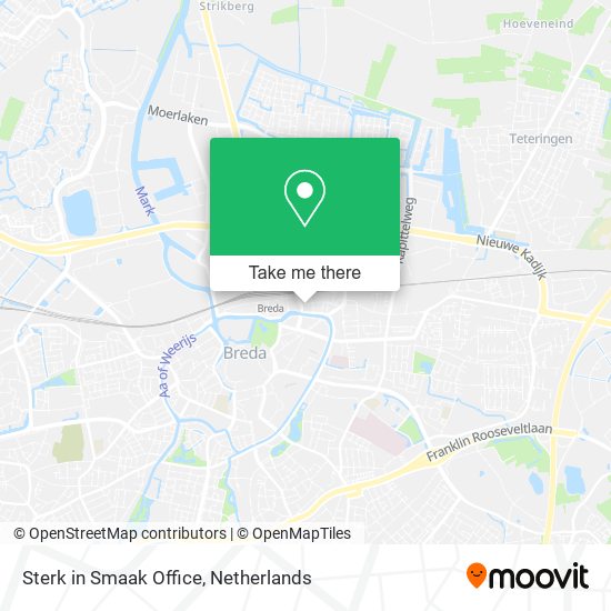 Sterk in Smaak Office map